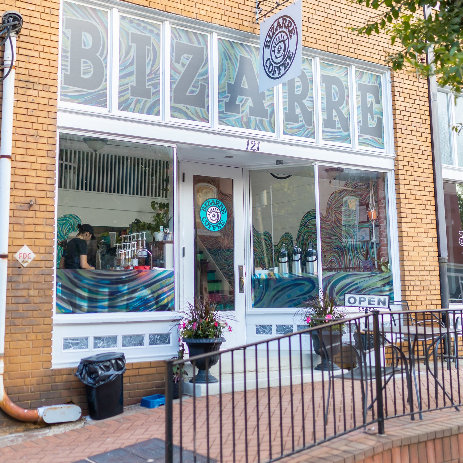 Bizarre Coffee storefront Canton.