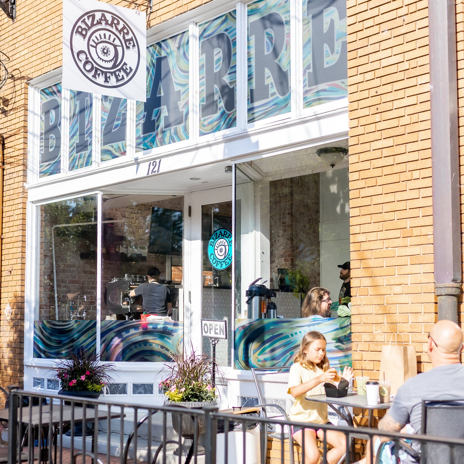 Visit Bizarre Coffee in Downtown Canton, Georgia