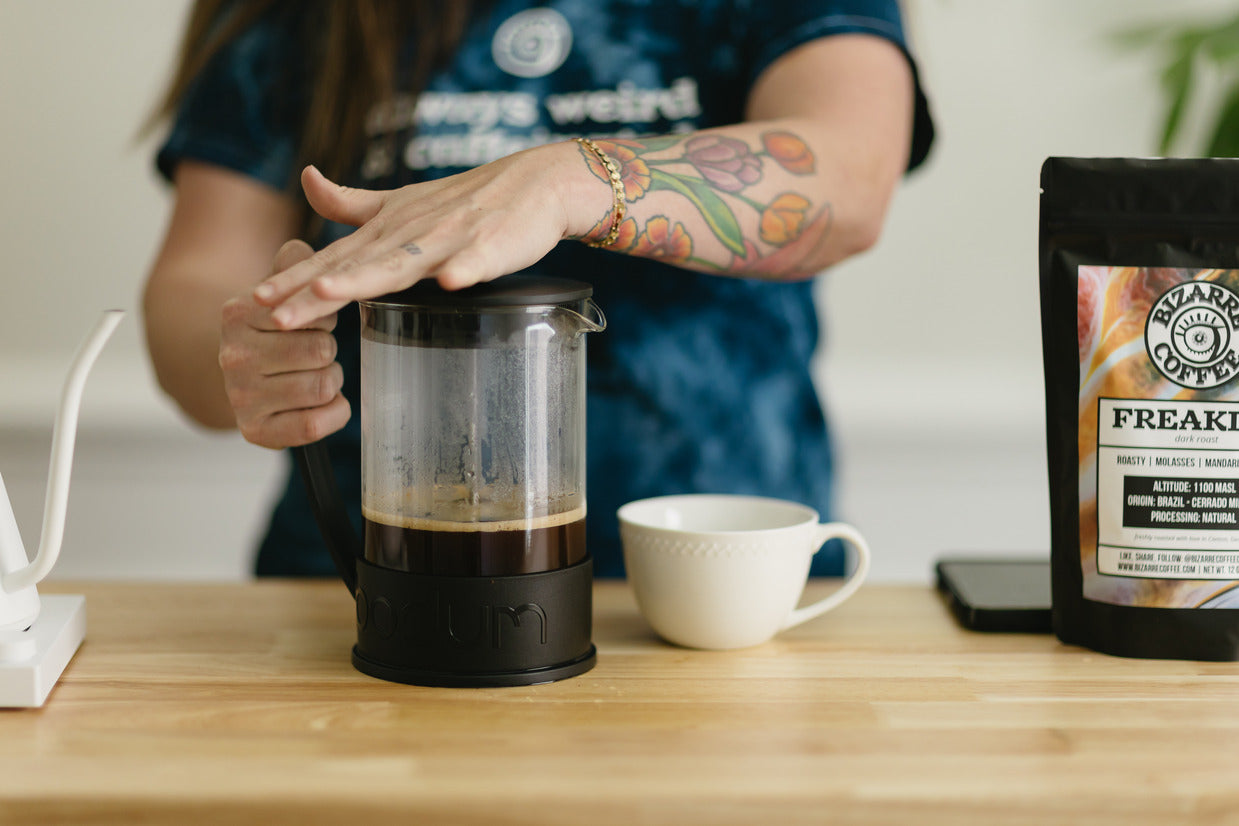 How to Brew Coffee with a French Press