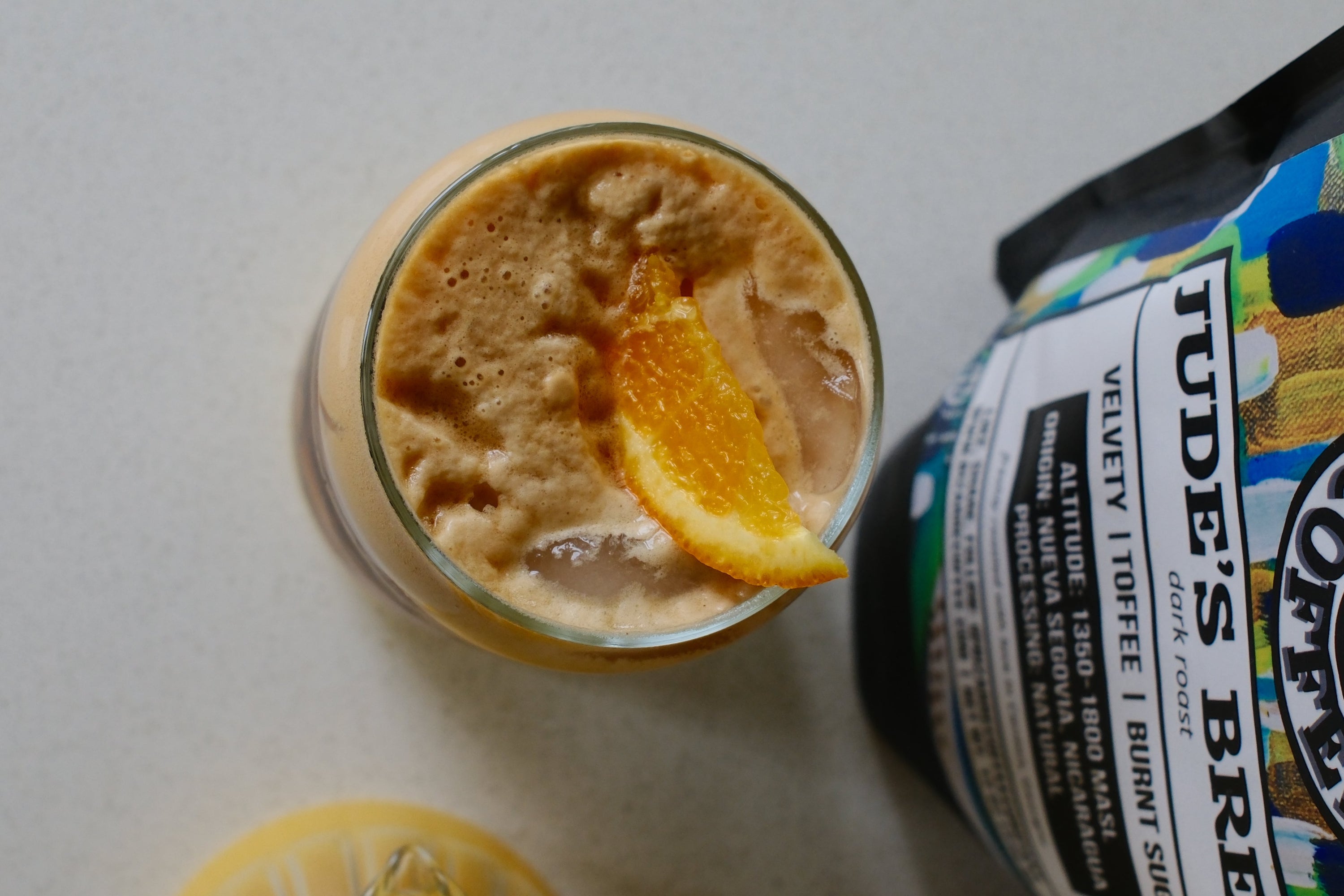 How to Make a Tropical Mango Orange Espresso Spritz 🍊