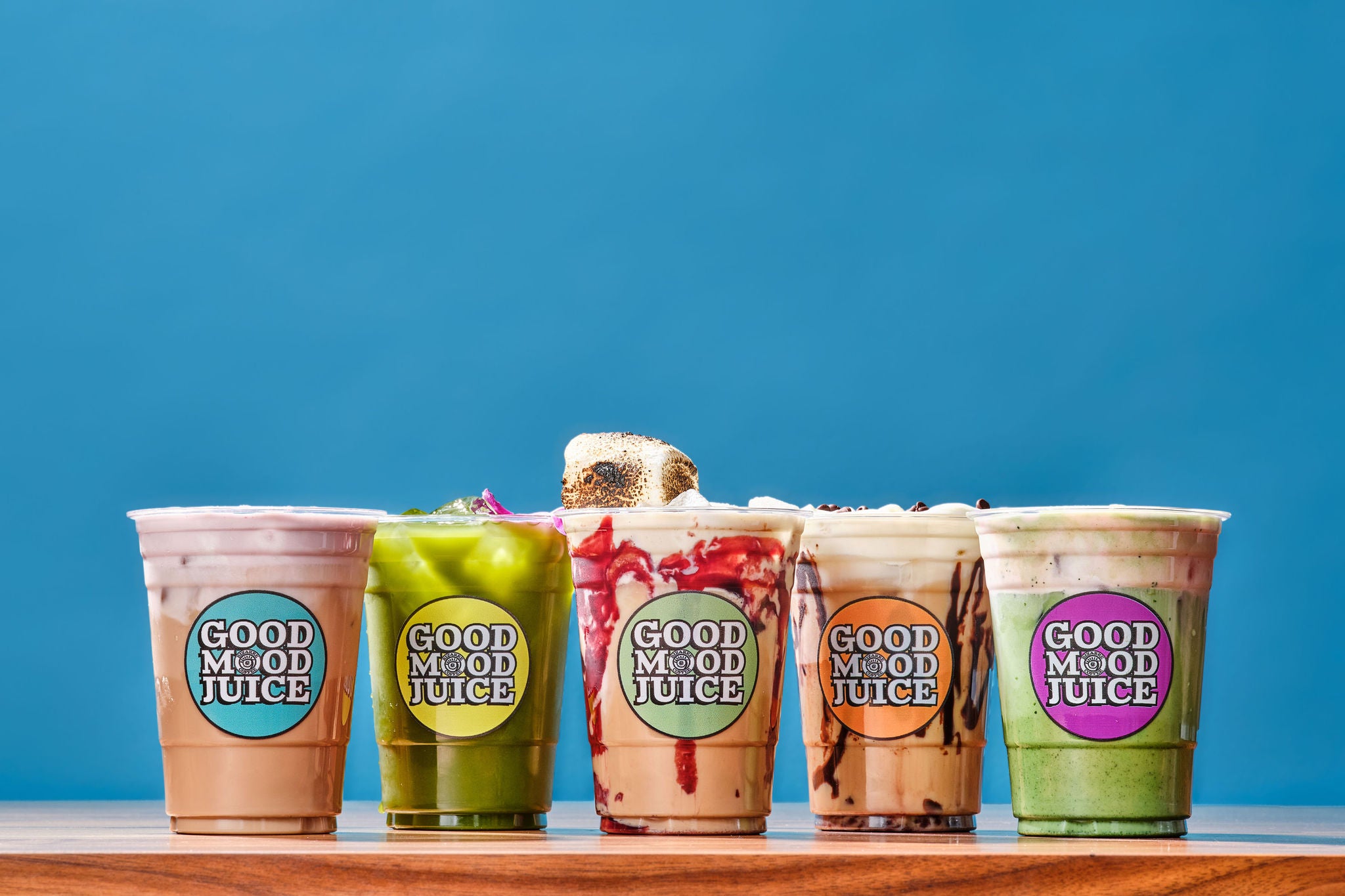 Bizarre Coffee Summer Menu including Wildberry Smores, Strawberry Matcha, Wild Blueb Latte, Yuzu matcha Cooler and memory lane
