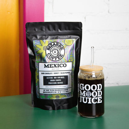 Bizarre Coffee bag and jar of &