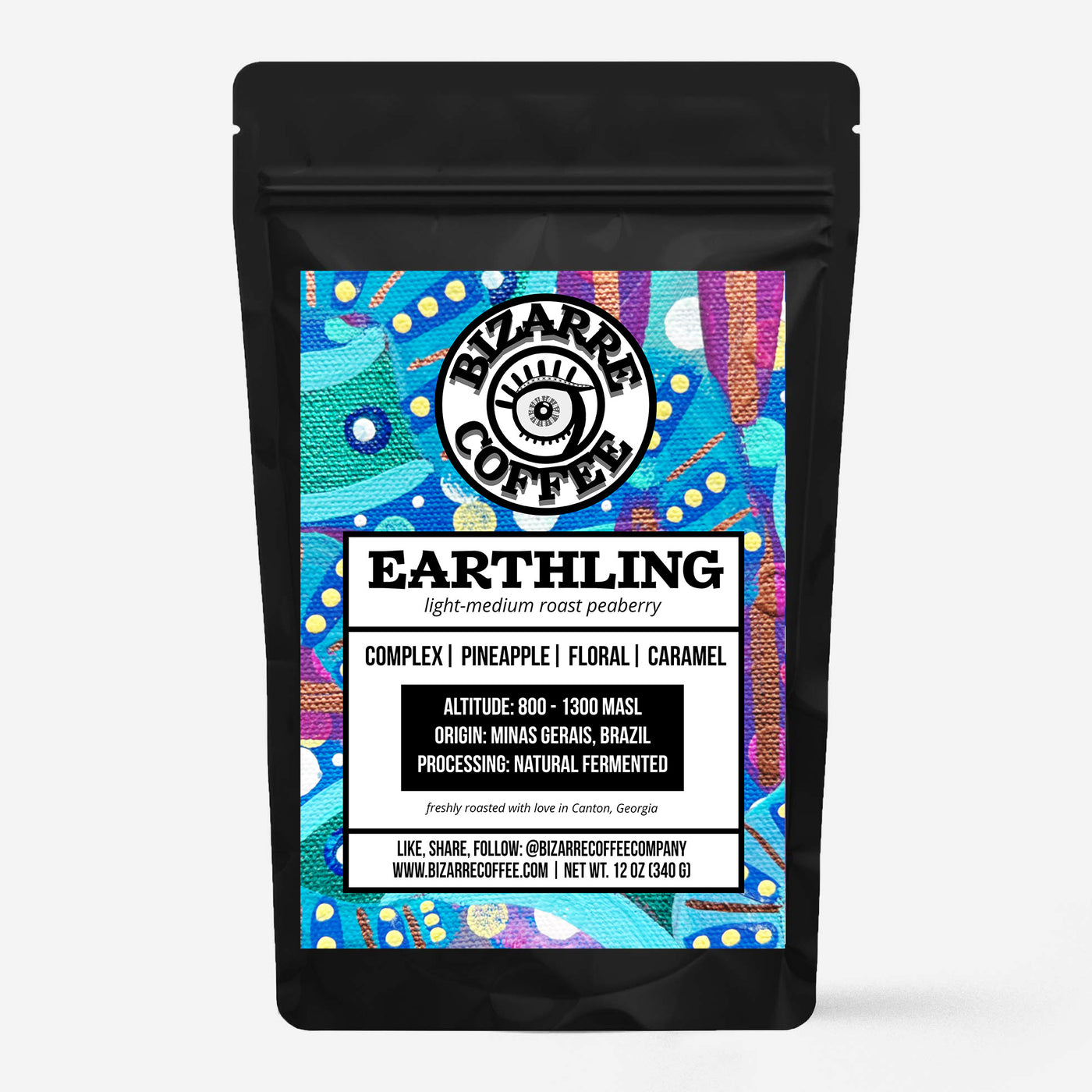 Earthling Light- Medium Roast Peaberry